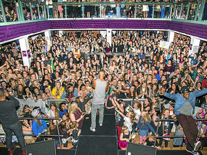 Supporting image for story: Chart-toppers JLS delight fans at Shrewsbury Buttermarket gig