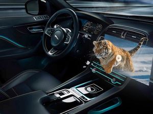 Supporting image for story: Jaguar Land Rover developing 3D in-car technology