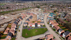 New 200-house development of Hall Green Green Road, Stone Cross, West Bromwich 