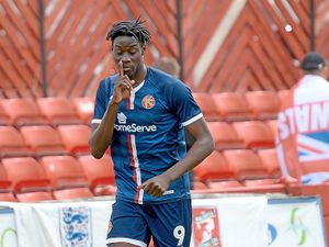 Supporting image for story: Elijah Adebayo happy to have a home at Walsall
