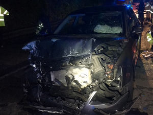 Supporting image for story: Woman passenger, 86, suffers serious injuries in crash

 