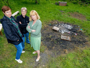 Supporting image for story: Telford community orchard damaged during vandal attack