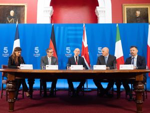 Supporting image for story: UK condemns ‘unprecedented violation’ after Poland shoots down Russian drones