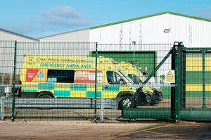 The West Midlands Ambulance Service site just off Longden Road, Shrewsbury