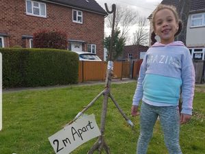 Supporting image for story: Shrewsbury family spreading togetherness with stickmen campaign during coronavirus lockdown