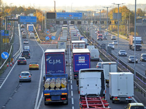 Supporting image for story: Man injured after lorry and van crash on M6 northbound