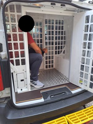 Police released this picture of the defendant after being relocated.