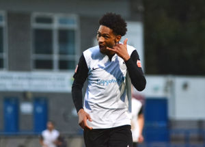 Ricardo Dinanga was a key figure during the early part of the season for AFC Telford United before being snapped up by Shrewsbury Town (Picture: Mike Sheridan)