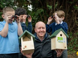 Supporting image for story: Supporting young birdwatchers: Housebuilder donates kit to Cradley Heath school