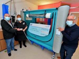 Supporting image for story: Ex-Goodyear workers help patients get a good night's sleep