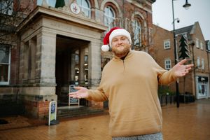 Callum Doignie is getting ready to perform a Christmas show at the Anstice in Madeley