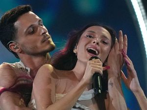 Supporting image for story: Eurovision acts call for ‘love and peace’ as they finish performing