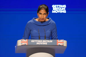 Home Secretary Suella Braverman addressed officers at a conference in Westminster