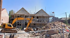 A non-recent Google Maps picture of the site of the former pub