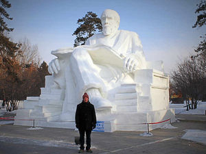 Supporting image for story: Christmas for Shropshire expats: Simon Clode in China