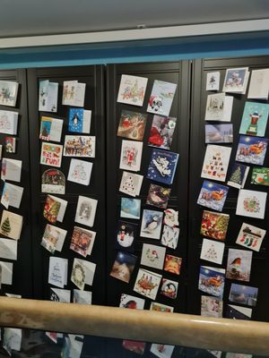 Last year Jack received over 700 Christmas cards