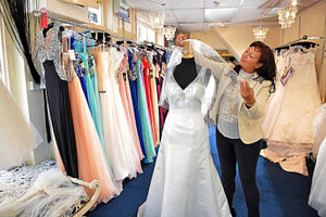 Your Wedding Shop owner Jo Parker