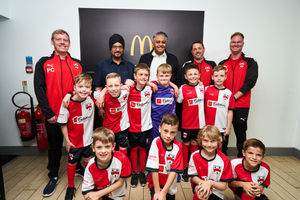 Under 8’s Boys Team for Old Wulfrunians Junior Football Club