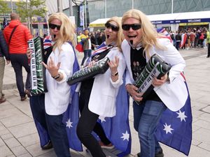 Supporting image for story: In Pictures: Eurovision fans dress up for second semi-final