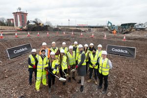 Work underway at Bicycle Works, Wolverhampton