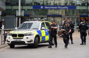 Police continuing to patrol in Manchester