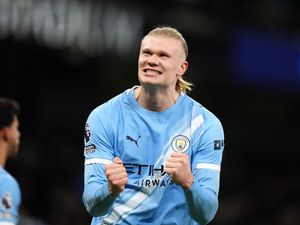 Supporting image for story: Erling Haaland: Title race ‘not over until it’s over’ after Man City reduce gap