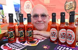 Colin Ledsom from Wellington who set up Ledders Sauce Company.