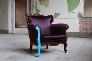 There's a regal style to his furniture