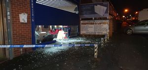 The scene of the shooting on Bertram Road