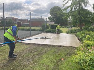 The new base in Cae Glas Park