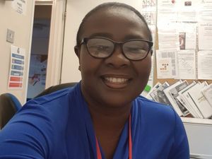 Supporting image for story: Telford's Mina dedicates time to helping others while studying