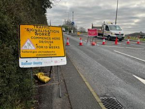 Supporting image for story: Busy Telford junction closed until spring for improvement works
