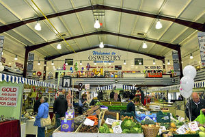 Oswestry Market has been awarded the accolade of the best Local Council Market