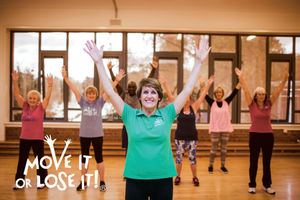 Move it or Lose it exercise classes for the over 60s