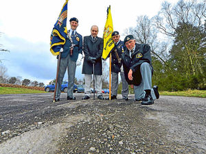 Supporting image for story: Veterans in battle over Staffordshire potholes