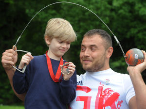 Supporting image for story: Top athletes inspire pupils at Telford school 