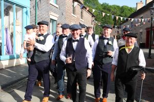 Peaky Blinders-themed wedding at Telford's Blists Hill Victorian Town