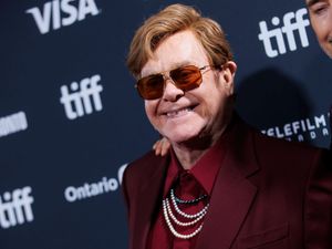 Supporting image for story: Elton John arrives at Toronto Film Festival after revealing ‘limited vision’