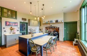 The kitchen in Cadogan House  
