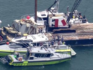 Supporting image for story: Two children killed at Miami sailing camp when barge hit boat, authorities say