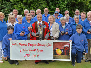 Supporting image for story: Mayor bowled over at Market Drayton club's 140th anniversary shindig 
