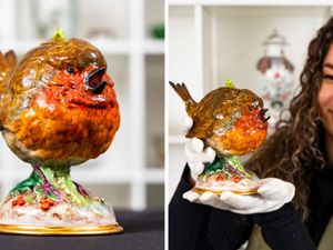 Supporting image for story: Rare teapot made for King Edward VII by world-famous Staffordshire company to sell for thousands at auction