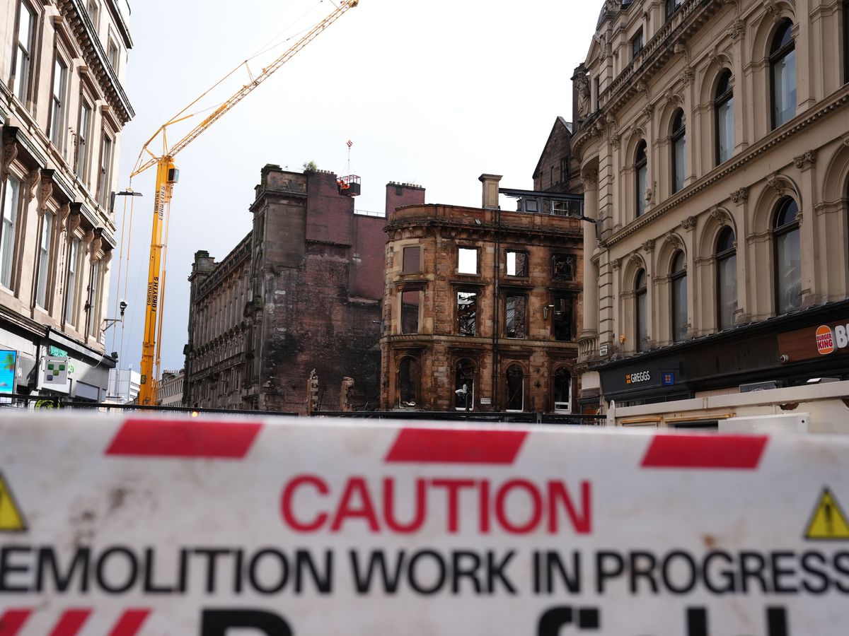 Support fund opens for businesses affected by fire near Glasgow Central