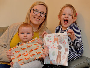 Supporting image for story: Mum’s mission is all sewn up: What it's like to run a business to make parenting prettier