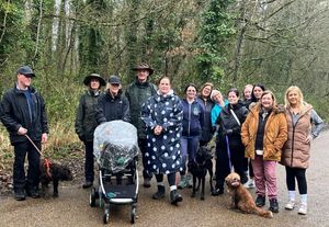 We meet up once a month for a local walk