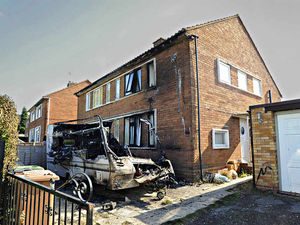 Supporting image for story: Caravan set on fire outside Walsall home