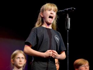 Supporting image for story: Youngsters hit the high notes at Telford event