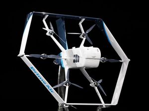 Supporting image for story: Amazon to start deliveries by drone ‘within months’