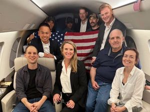 Supporting image for story: West and Russia complete biggest prisoner swap in post-Soviet history