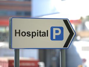 Hospital sign